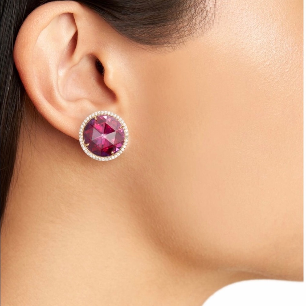 Kate Spade ‘She has Spark’ Fuchsia Earrings